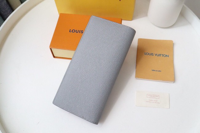 Louis Vuitton BRAZZA WALLET M30791 gray