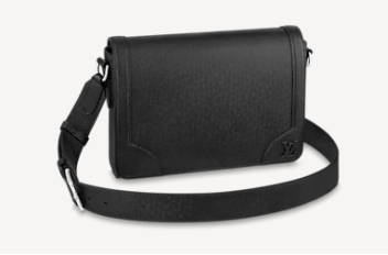 Louis Vuitton NEW FLAP MESSENGER M30807 black