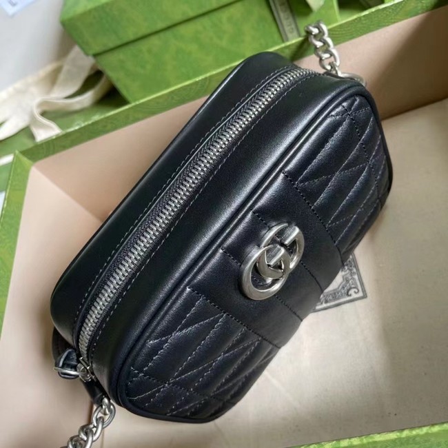 Gucci GG Marmont mini shoulder bag 634936 black