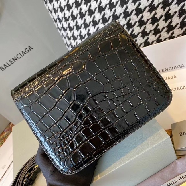 BurBerry Leather Shoulder Bag 80195 black