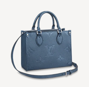 Louis Vuitton ONTHEGO PM M58956 Navy Nacre