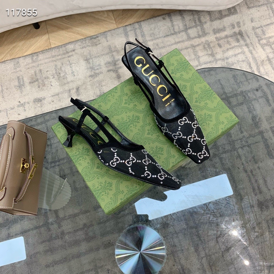 Gucci Shoes GG1755JZ-3 Heel height 5CM