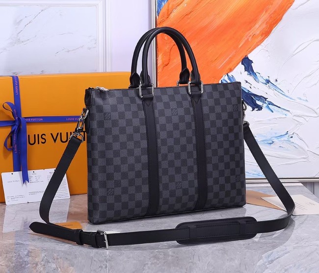 Louis Vuitton Damier Graphite canvas BRIEFCASE M33416 black