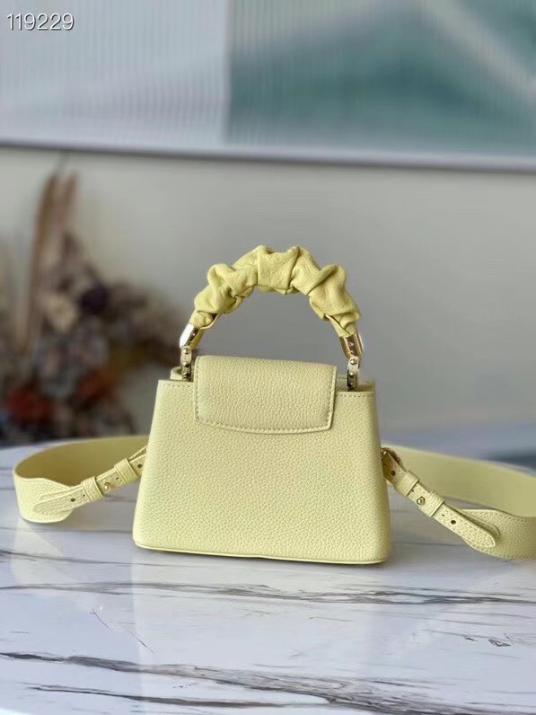 Louis Vuitton CAPUCINES MINI M58586 Ginger Yellow