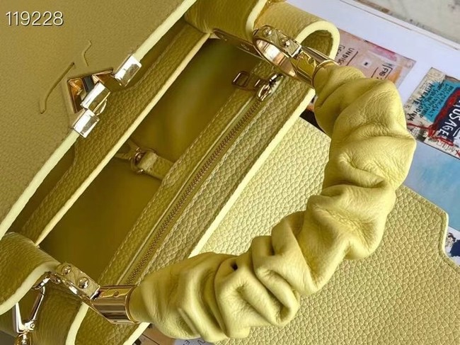 Louis Vuitton CAPUCINES PM M58587 Ginger Yellow