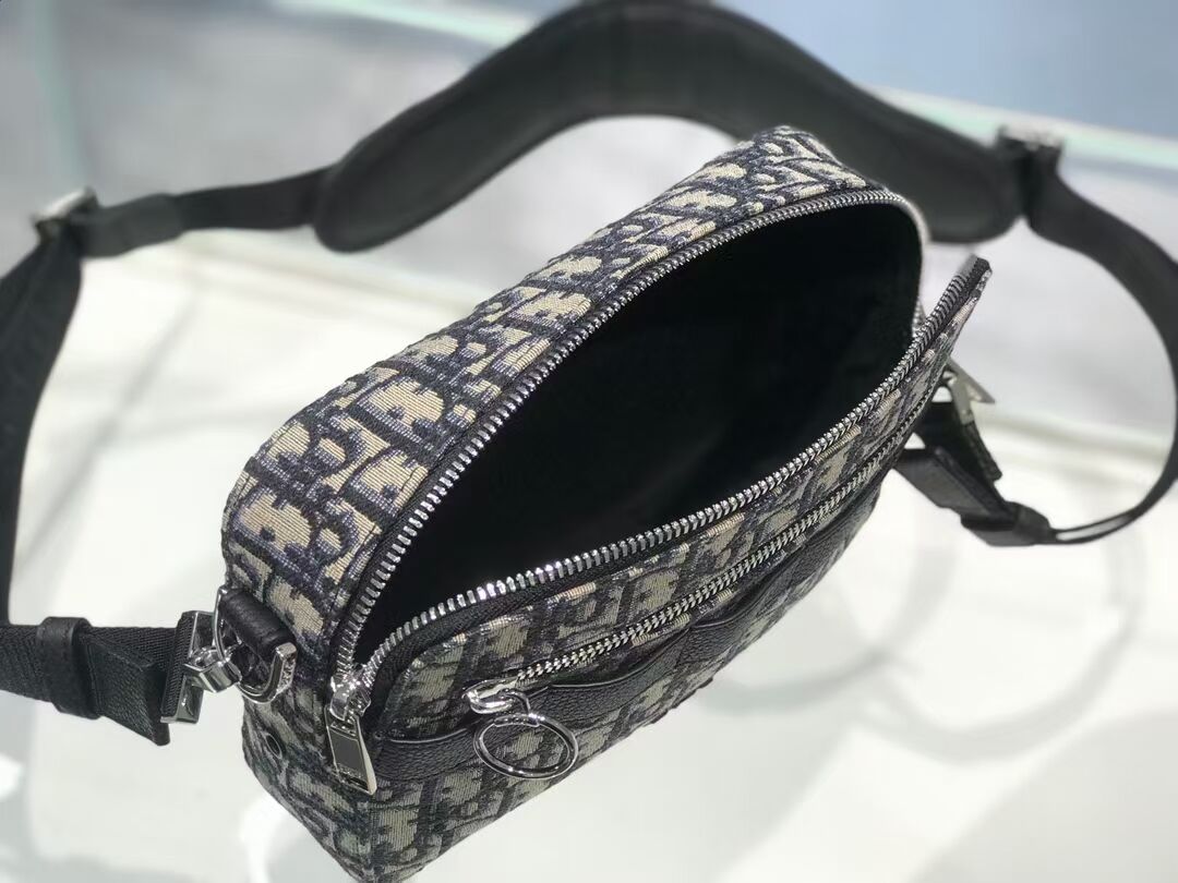 DIOR SMALL BOBBY BAG Embroidery C0992 black