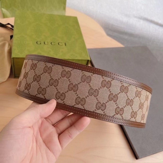 Gucci Belt with leather 625854 Brown