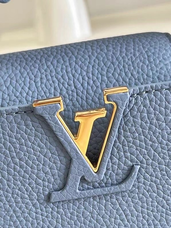 Louis Vuitton CAPUCINES MINI M58586 Dusk Blue