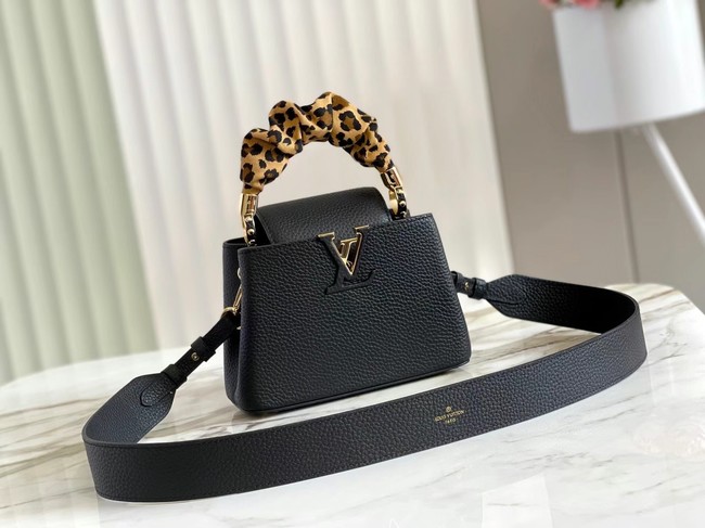 Louis Vuitton CAPUCINES MINI M58586 black