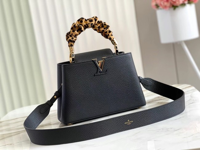 Louis Vuitton CAPUCINES PM M48865 black