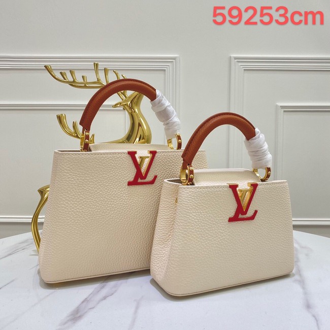 Louis Vuitton CAPUCINES BB M59266 Beige