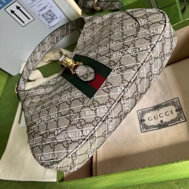 Gucci The Hacker Project small Jackie 1961 bag 636706 Beige