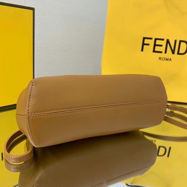 FENDI FIRST SMALL leather bag 8BP129A caramel