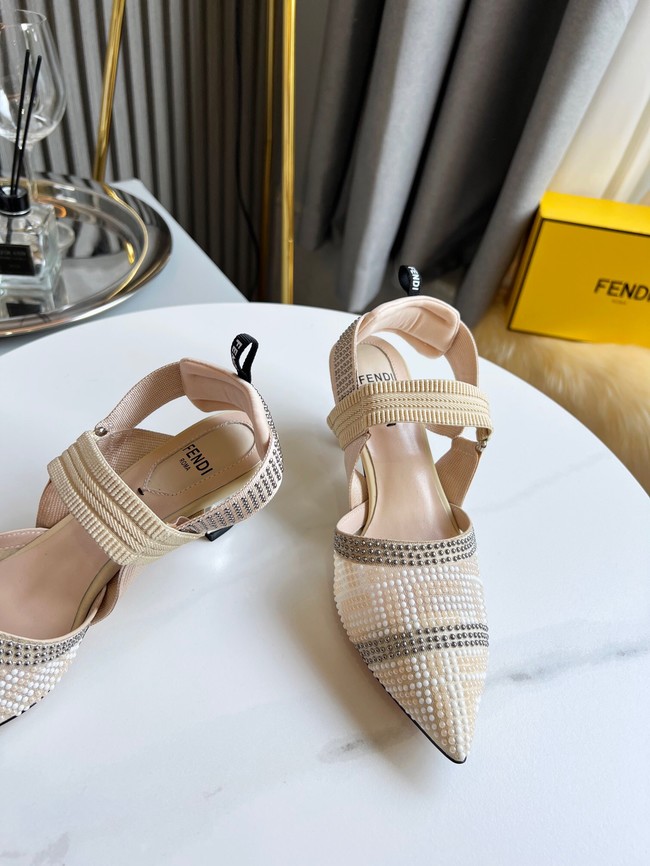 Fendi Shoes 91044-2 Heel height 5CM