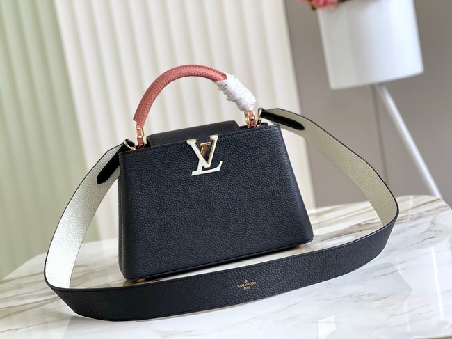 Louis Vuitton CAPUCINES BB M48865 black&pink