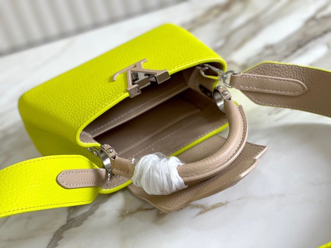 Louis Vuitton CAPUCINES MINI M59205 Lemon&light gray