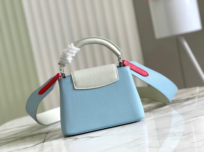 Louis Vuitton CAPUCINES MINI M59205 blue&white