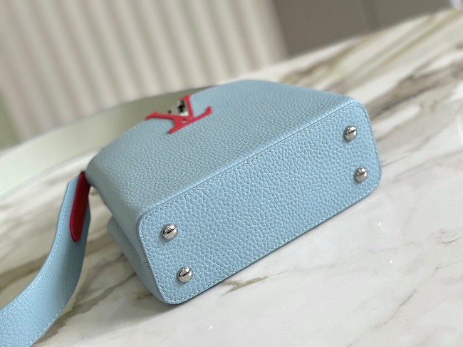 Louis Vuitton CAPUCINES MINI M59205 blue&white