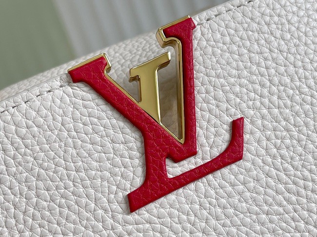 Louis Vuitton CAPUCINES MINI M59205 white&brown