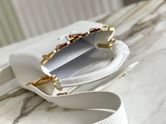 Louis Vuitton CAPUCINES MINI M59268 white