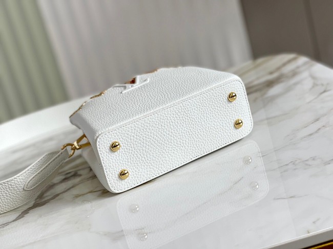 Louis Vuitton CAPUCINES MINI M59268 white