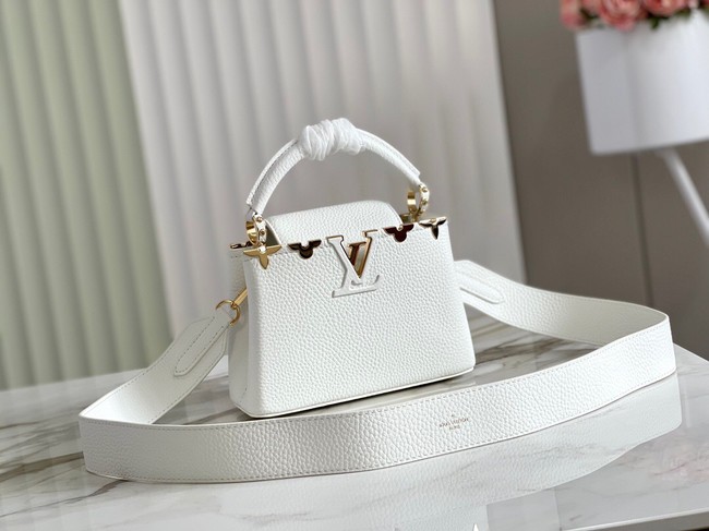 Louis Vuitton CAPUCINES MINI M59268 white