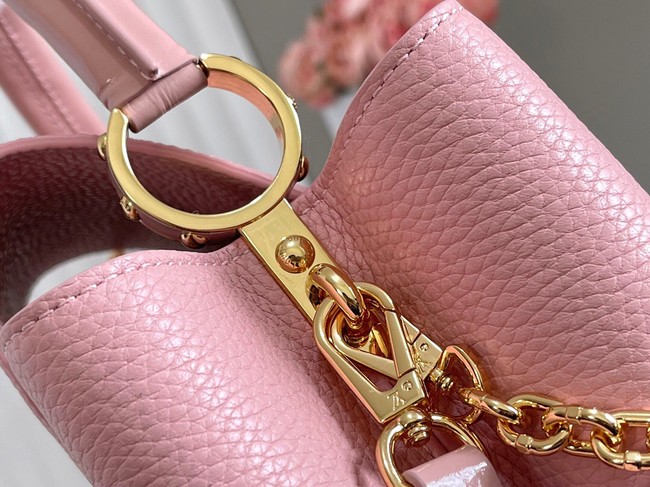 Louis Vuitton CAPUCINES MM M59065 pink