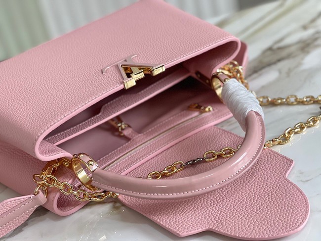 Louis Vuitton CAPUCINES MM M59065 pink