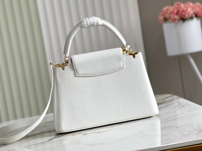 Louis Vuitton CAPUCINES PM M56904 white