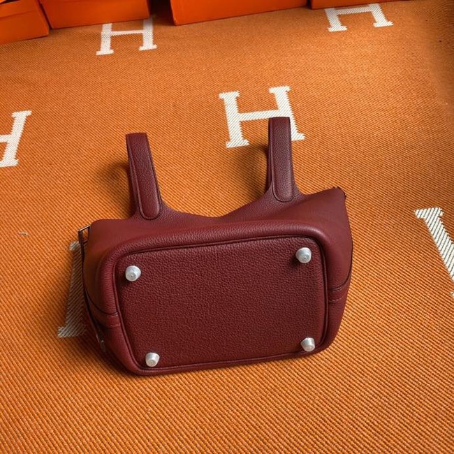 Hermes Picotin Lock Bags Original togo Leather PL3388 claret