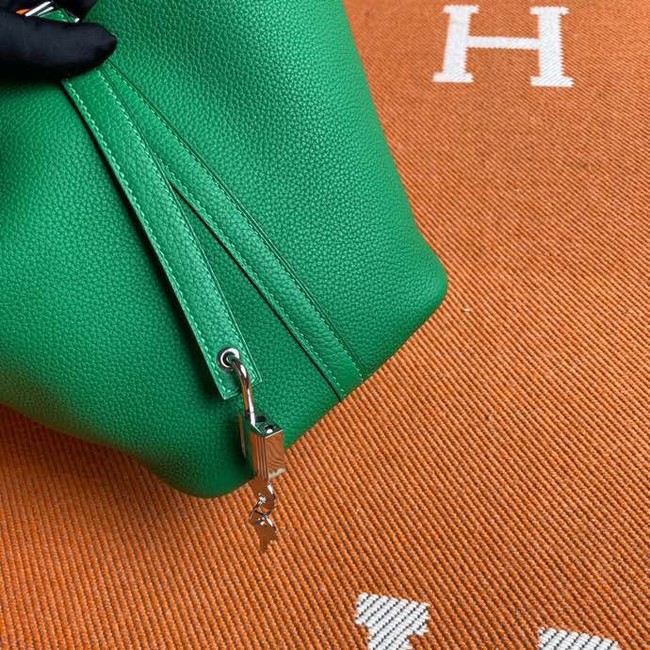 Hermes Picotin Lock Bags Original togo Leather PL3388 green