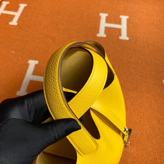 Hermes Picotin Lock Bags Original togo Leather PL3388 lemon