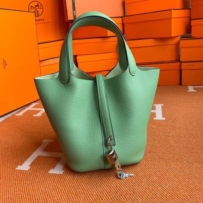 Hermes Picotin Lock Bags Original togo Leather PL3388 light green