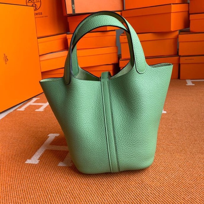 Hermes Picotin Lock Bags Original togo Leather PL3388 light green