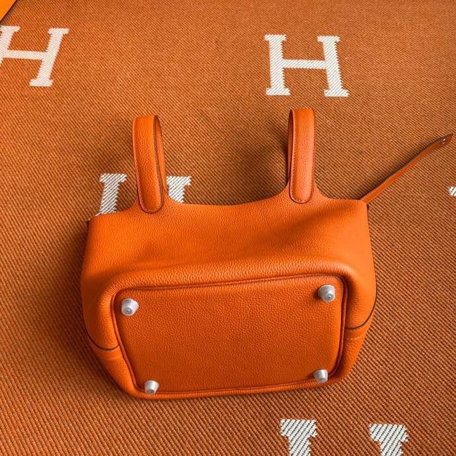 Hermes Picotin Lock Bags Original togo Leather PL3388 orange