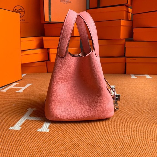 Hermes Picotin Lock Bags Original togo Leather PL3388 pink