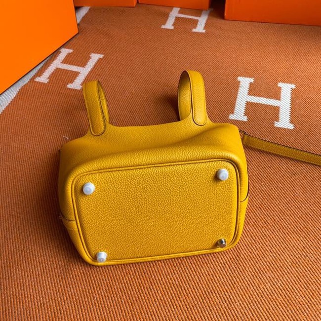 Hermes Picotin Lock Bags Original togo Leather PL3388 yellow