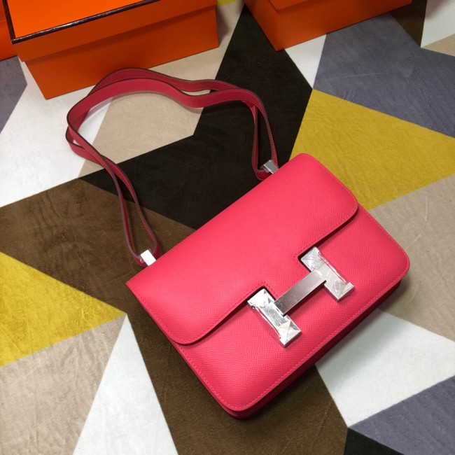 Hermes Original Espom Leather Constance Bag 5333 Lipstick Pink