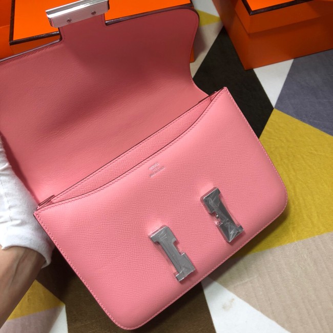 Hermes Original Espom Leather Constance Bag 5333 Pink