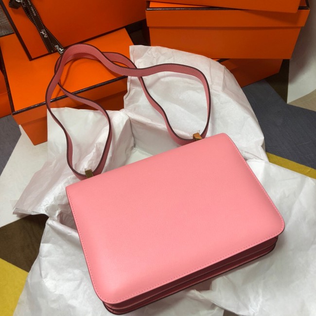 Hermes Original Espom Leather Constance Bag 5333 Pink