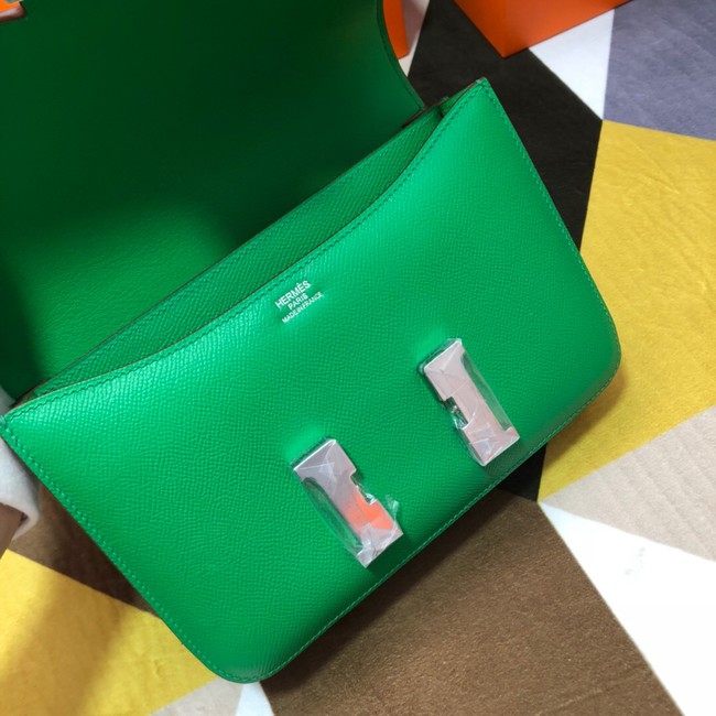 Hermes Original Espom Leather Constance Bag 5333 green