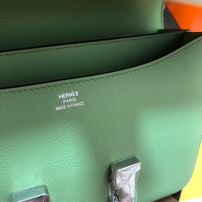 Hermes Original Espom Leather Constance Bag 5333 light green