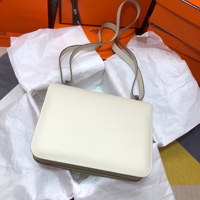 Hermes Original Espom Leather Constance Bag 5333 white