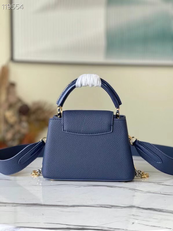 Louis Vuitton CAPUCINES MINI M59065 Navy Blue