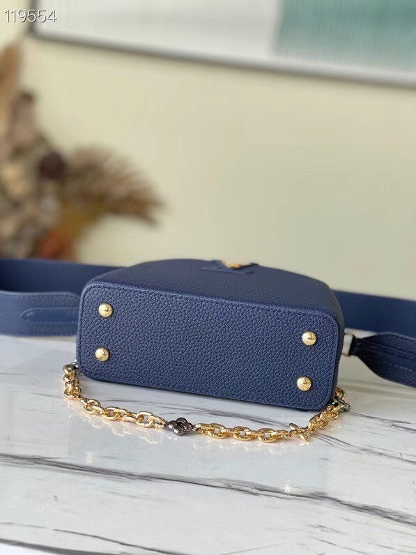 Louis Vuitton CAPUCINES MINI M59065 Navy Blue