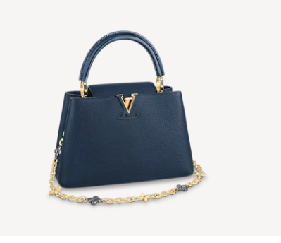 Louis Vuitton CAPUCINES MM M59209 Navy Blue