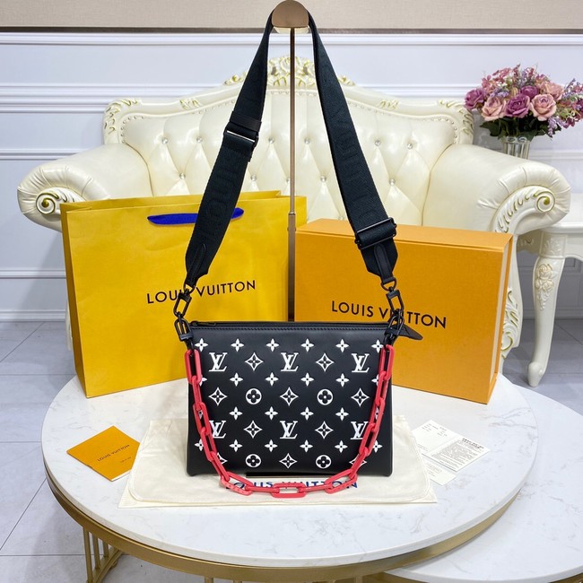 Louis Vuitton COUSSIN PM  M59398 black & white