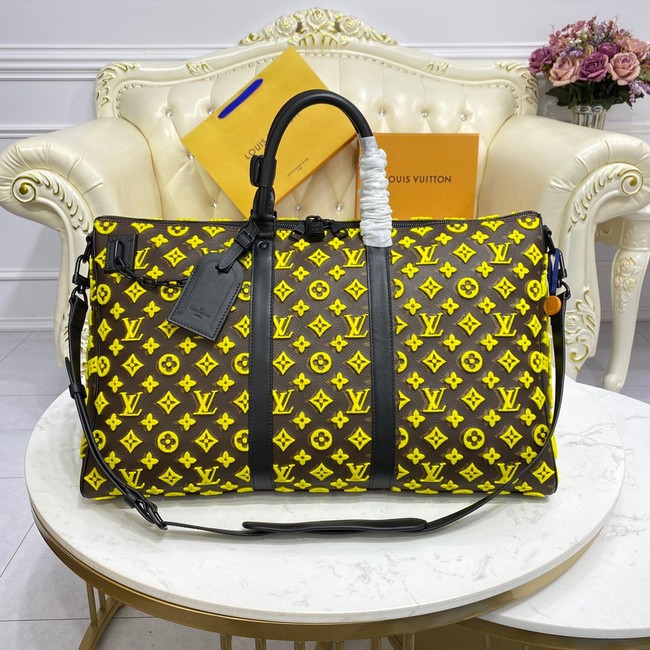 Louis Vuitton KEEPALL BANDOULIERE 50 M45069 yellow