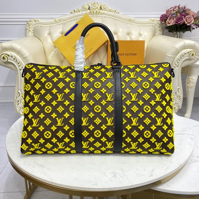 Louis Vuitton KEEPALL BANDOULIERE 50 M45069 yellow