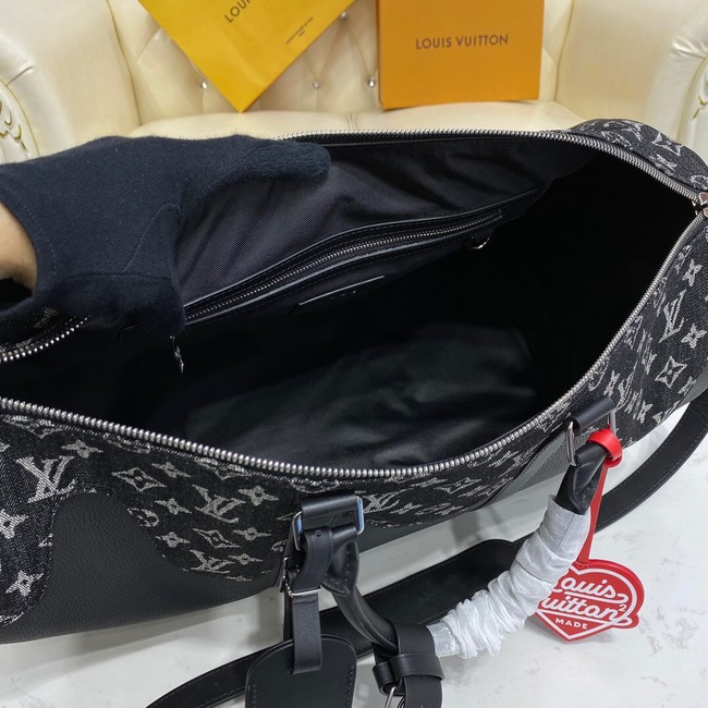 Louis Vuitton KEEPALL BANDOULIERE 50 M45975 black